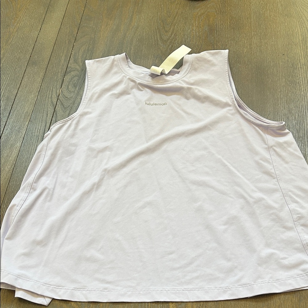 lululemon athletica Women's Light Gray Tank Top